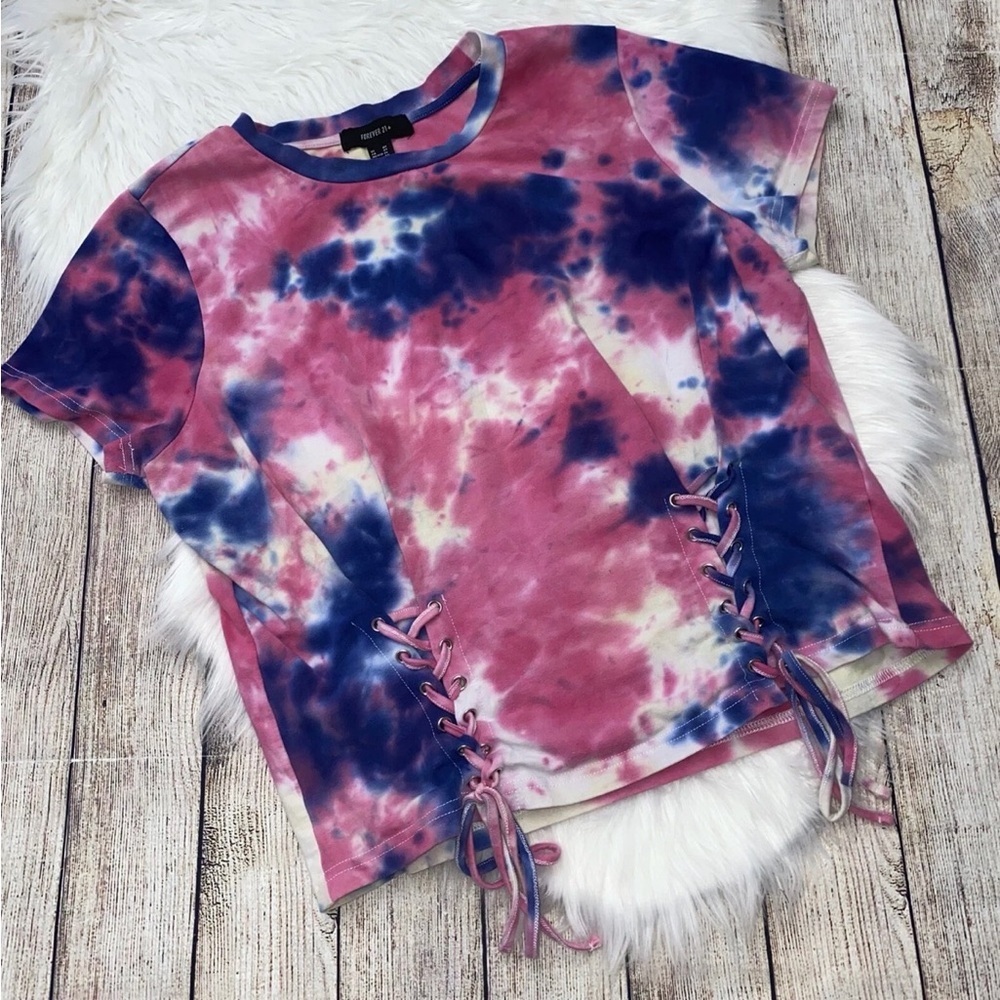 Forever21 plus tie dye shirt size 0x